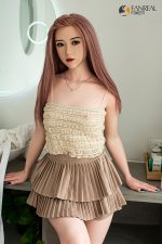 FanReal | Qian - 5ft 2/158cm C-cup Small Breasts Silicone Sex Doll - Imagem 2