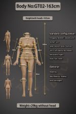 Galatea | Ameroa - 5.4ft (163cm) JS135 Head ROS Full Silicone Love Doll - Image 6