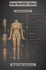 Galatea | Indira-163cm(5ft4) ROS Full Silicone Medium Breast Sex Doll - Bilde 5