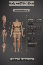 Galatea | Aveline-162cm(5ft4) ROS Full Silicone Medium Breast Lifelike Sex Doll - Billede 6