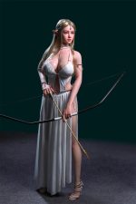 Angelina -5ft 6/168cmBlonde Angel Realistic Silicone Sex Doll - Kép 11