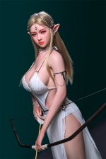 Angelina -5ft 6/168cmBlonde Angel Realistic Silicone Sex Doll - Kép 10
