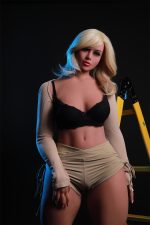 Amalia - 5ft3(160cm) Big Butt Real Premium Sex Doll With LongHair - Imagem 3