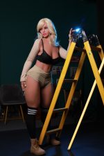 Amalia - 5ft3(160cm) Big Butt Real Premium Sex Doll With LongHair - Imagem 7