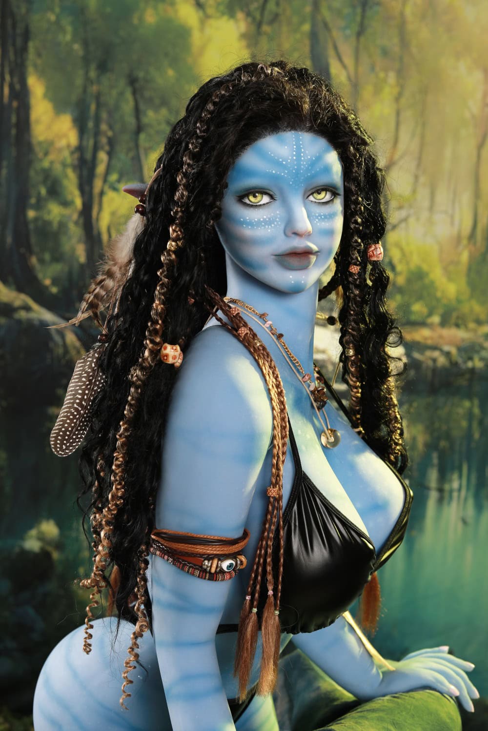 HE3A6406.jpeg Bleve - 165cm (5ft5) Blue Skin Beast style Realistic Sex Doll - Image 1