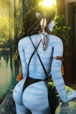Bleve - 165cm (5ft5) Blue Skin Beast style Realistic Sex Doll - Image 4