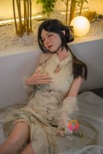 SHEDOLL | Meng-5ft2 /158cm Optional ROS silicone head Sex Doll - Billede 9