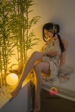 SHEDOLL | Meng-5ft2 /158cm Optional ROS silicone head Sex Doll - Billede 4