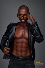 Irontech | Kevin - 5ft7 (170cm) Ebony Silicone Male Sex Doll - immagine 4