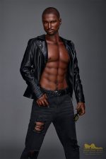 Irontech | Kevin - 5ft7 (170cm) Ebony Silicone Male Sex Doll - immagine 15