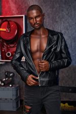 Irontech | Kevin - 5ft7 (170cm) Ebony Silicone Male Sex Doll - immagine 7