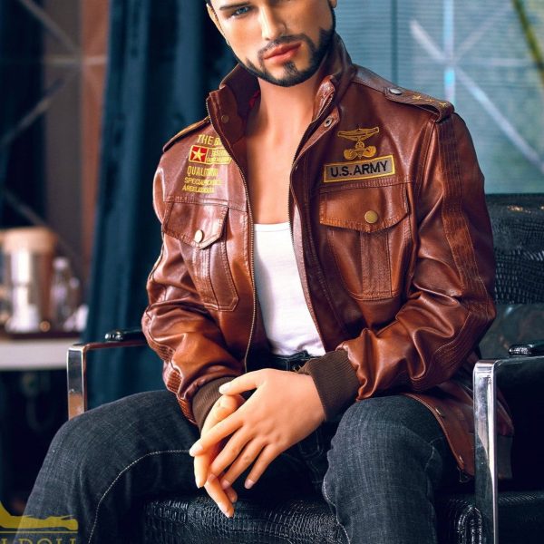 Irontech | Kelvin - 5ft3 (162cm) Biker Hybrid Male Silicone Head Sex Doll