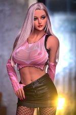 6YE | Gissel-5ft5/165cm Ultra Realistic With Pink Long Hair Sex Doll(In Stock US) - Bilde 8