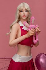 Irontech | Pink - 5.3ft (158cm)Big Breast Like Disney Full Silicone Realistic Doll – Bild 8