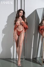 FanReal | Kelly-170cm/5ft7 D-cup Tanned ROS Silicone Sex Doll - Kép 6