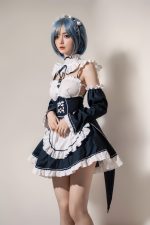 Orange In丨Sumi-5ft 2/158cm Movable Jaw Silicone Sex Doll - Imagem 7