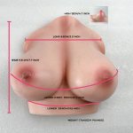 Climax丨Silicone B-53 (Cinnamon)Real-Life Breast Model - Imagem 7