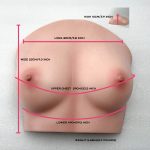 Climax丨Silicone B-59 (Cinnamon)Real-Life Breast Model - Bilde 6