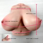 Climax丨Silicone B-92 (Cinnamon) Real-Life Breast Model – Image 6
