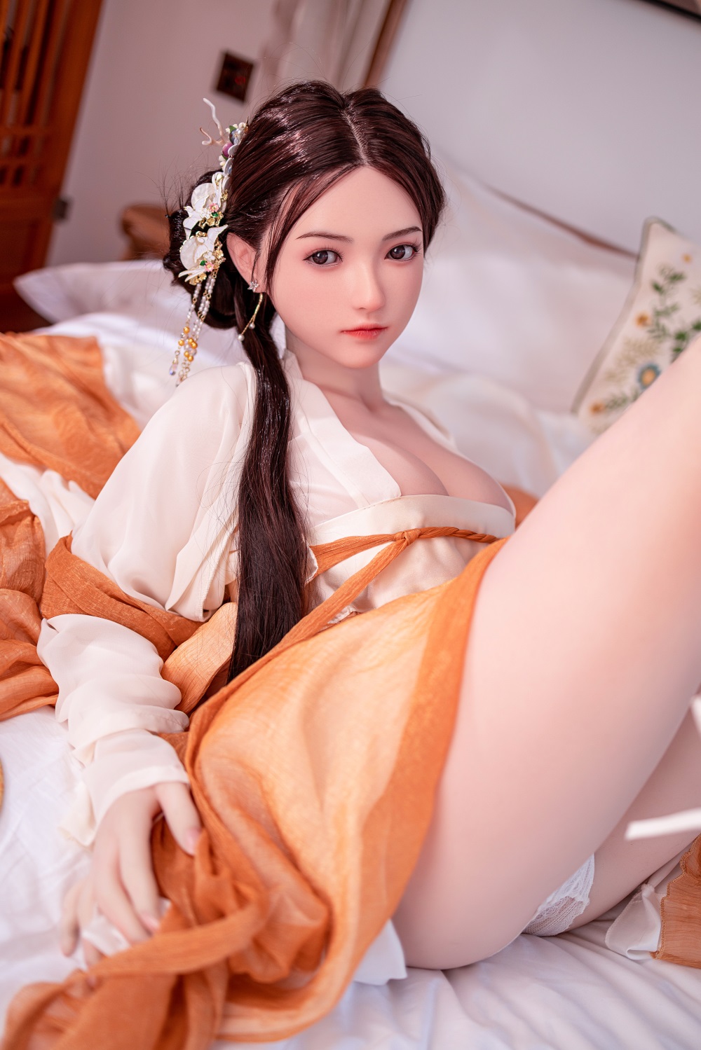 R9A8185.jpeg UMDOLL | Orchid - 5Ft4(163cm) Chinese Cassical Style Realistic Sex Doll (Silicone Doll) - Bilde 1
