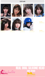Irontech Doll丨ROS Silicone Head (Extra Doll Heads) - Kép 5