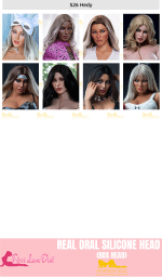 Irontech Doll丨ROS Silicone Head (Extra Doll Heads) - Kép 6