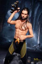 Irontech | Thomas - 5ft7 (170cm) Aquaman Silicone Male Sex Doll - Billede 5