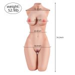 Elica - 34.2in Sex Doll Torso Shemale Queen (In Stock US) - Billede 10