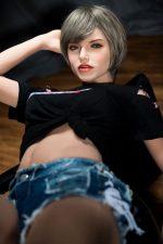 6YE | Nyomi - 5ft3/160cm Fox Eyes Short Hair Sex Doll – Image 9