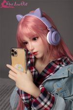 Mumu- 4ft 10/148cm Silicone Head Sex Doll - immagine 9