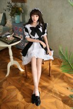 Meda- 5ft 5 /166cm Cosplay Asian Style Small Breast Realistic Sex Doll - Imagem 11