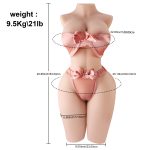 Page - 64cm/25.20in Torso Sex Doll (In Stock US) - Imagem 11