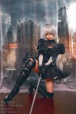 WM | 2B Anime 5ft 5/ 165cm D Cup Cosplay Sex Doll - Billede 15