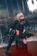 WM | 2B Anime 5ft 5/ 165cm D Cup Cosplay Sex Doll - Billede 11