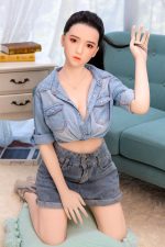 Dimu |Gladys - 5ft 2/158cm Big Boobs Busty Life-size Silicone Head Sex Doll - immagine 3