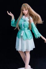 Dimu | Rong - 5ft 2/158cm Lifelike Asian Silicone Head Sex Doll - Kép 9