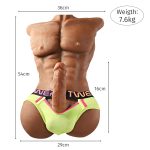 Daniel Ⅰ- 54cm/21.3 inch Male Sex Doll Torso(In Stock US) - Afbeelding 9