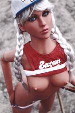 Diya - 5ft 1/155cm Stunning Ultra Realistic Sex Doll WithTwist Braids - obrazek 2