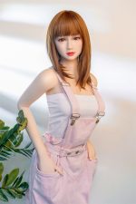 SY | Pag- 160cm (5ft3) Small Breast Japanese Style Sex Doll With Blonde Straight Hair – Bild 8