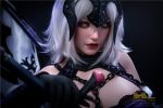 IronTech | Eva5ft4 / 165cm Black D-Cup silicone sex doll – Bild 4