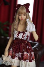 Antonia- 4ft 7 /140cm Small Breast Lovely Realistic Sex Doll (5 Size) - Imagem 8